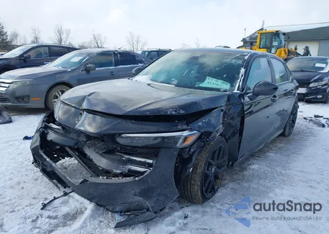 2025 Honda Civic Sport from USA, damaged, VIN 2HGFE2F54SH550019